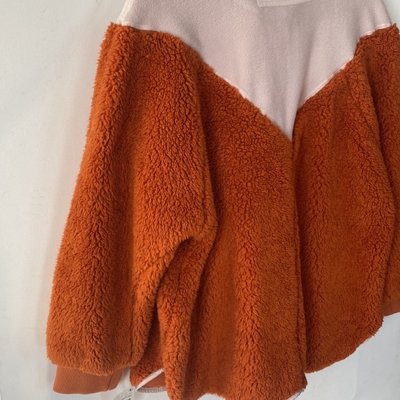 FP Movement Fall To Rise Fleece Quarter Zip in Auburn Sunset Combo, Size S, NWT - Picture 12 of 16